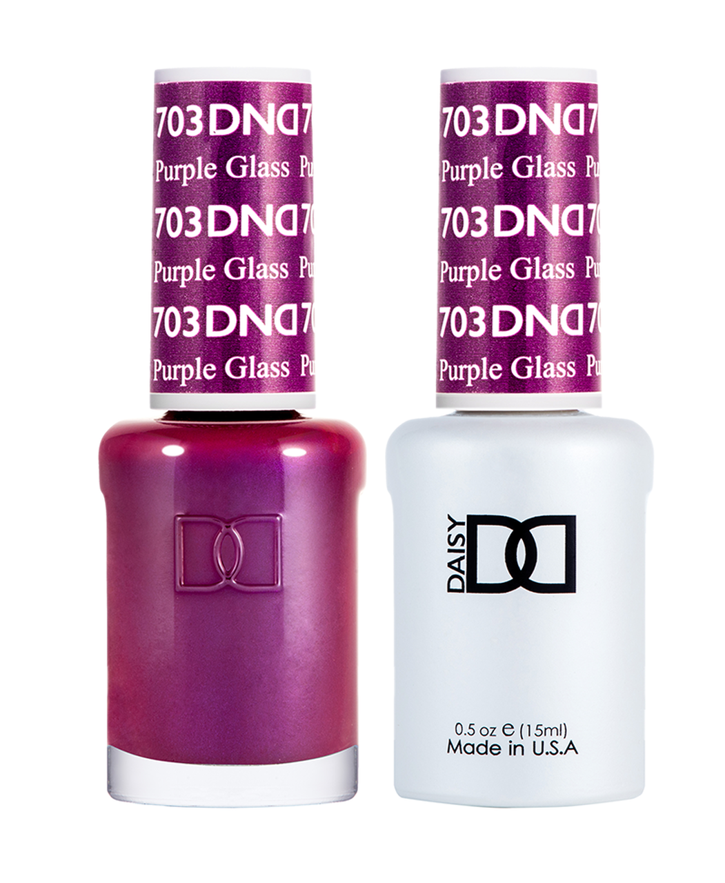 DND Duo Gel  #703 PURPLE GLASS