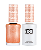 DND Duo Gel  #710 CHAMPAGNE SPARKLES