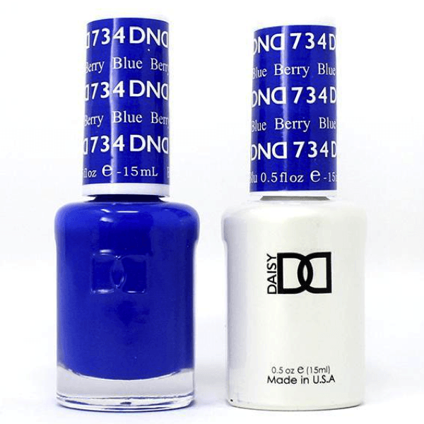 DND DUO GEL -BERRY BLUE 