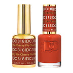 DND DC DUO GEL - #318 CHERRY PIE