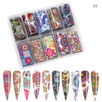 MS Design Transfer Foil Collection + Free Foil Glue 0.5oz & Foil Gel Base 0.5oz