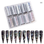 MS Design Transfer Foil Collection + Free Foil Glue 0.5oz & Foil Gel Base 0.5oz