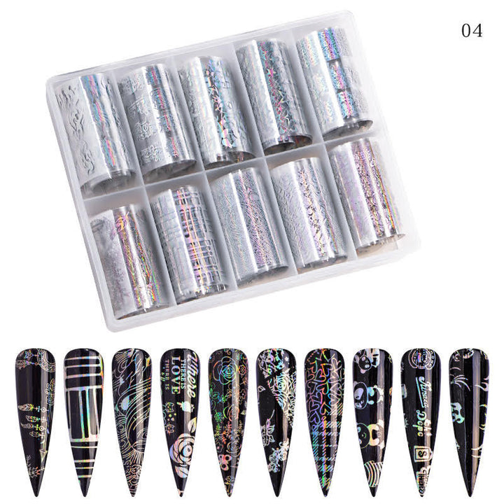 MS Design Transfer Foil Collection + Free Foil Glue 0.5oz &amp; Foil Gel Base 0.5oz