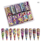 MS Design Transfer Foil Collection + Free Foil Glue 0.5oz & Foil Gel Base 0.5oz