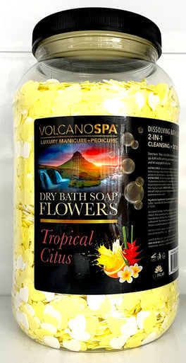 Lapalm Volcano Spa  Dry Bath Soap Flowers 1G - Tropical Citrus - Out of Stock