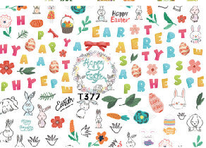 EASTER NAIL STICKER T377