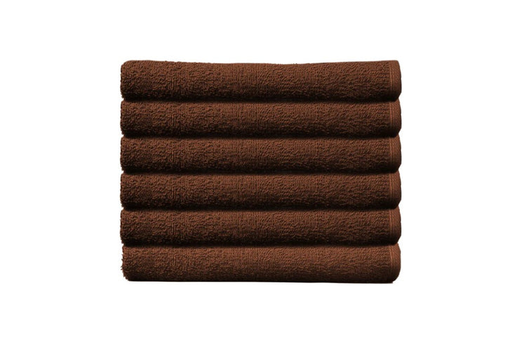 PROTEX Edge Chocolate Brown Towel 27x16, 12 pcs