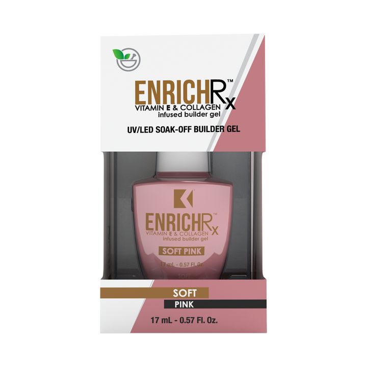 ENRICHRx Infused Builder Gel 0.57 fl. oz. - Soft Pink