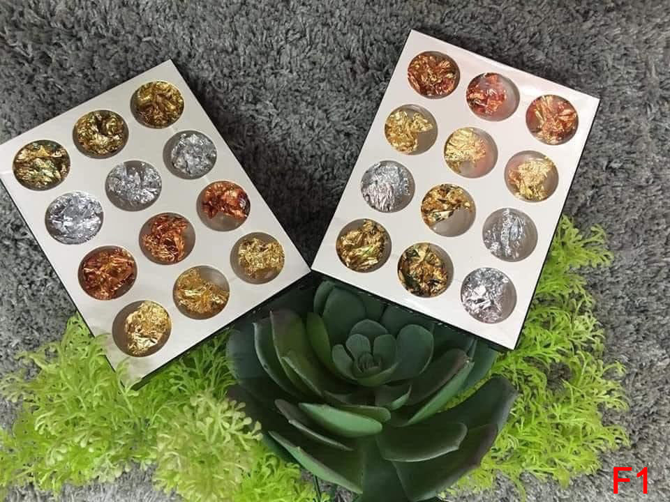 Foil Flakes Nail Art (set of 12)