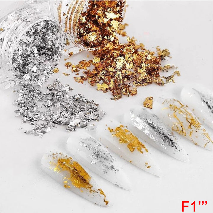 Foil Flakes Nail Art (set of 12)