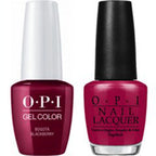 OPI Matching Set Bogota Blackberry F52
