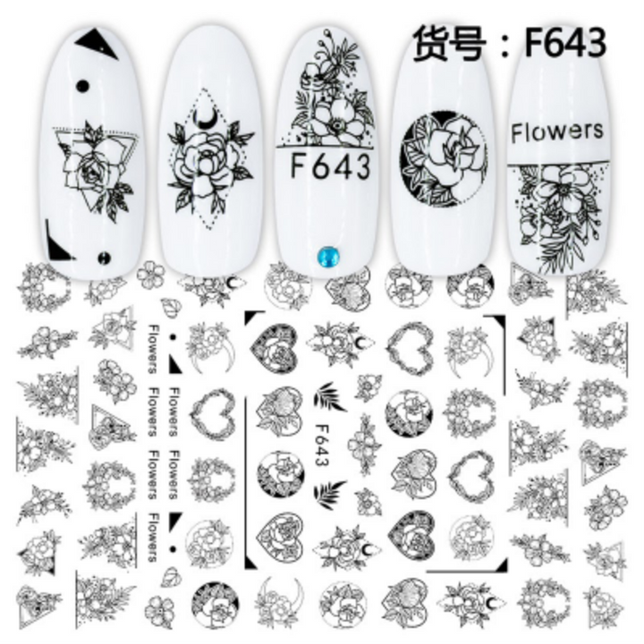 VALENTINE NAIL STICKER