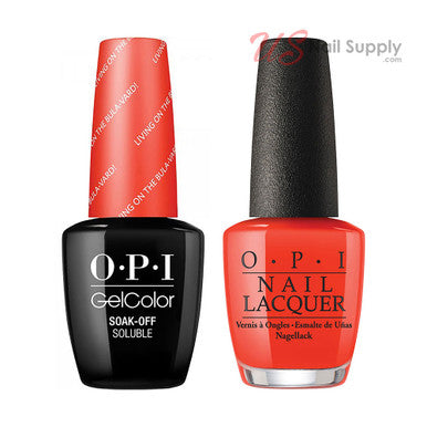 OPI Matching Set Living On the Bula-vard! F81