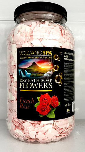 Lapalm Volcano Spa  Dry Bath Soap Flowers 1G - French Rose - Out of Stock