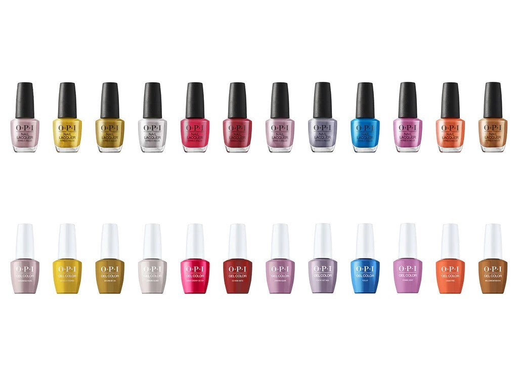 OPI 12 DUO MATCHING FALL 2024 METALLIC MEGA MIX COLLECTION