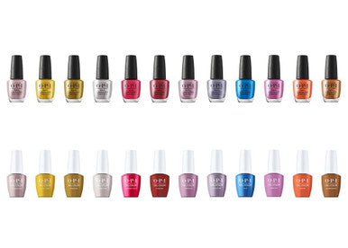 OPI 12 DUO MATCHING FALL 2024 METALLIC MEGA MIX COLLECTION