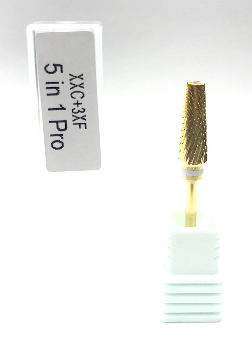 3/32 5in1 Pro Carbide Bit - XXC+3XF - Gold