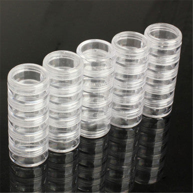 25cells Nail Box Clear