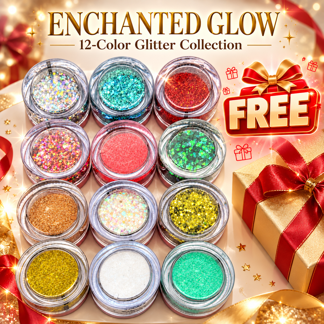 MS Sparkle Party 12 Color Glitter Collection - BUY 1 GET 1 SET ENCHANTED GLOW FREE