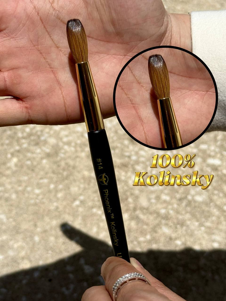 Phoenix Kolinsky Germany Acrylic Brush No.14