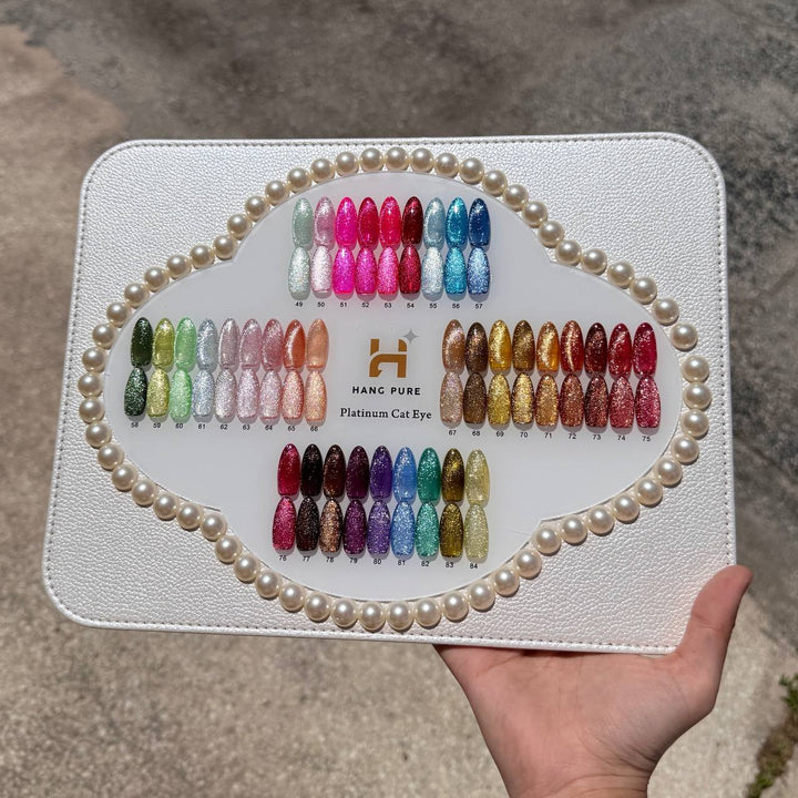 HANG Platinum Cateye 18ml 36 Colors + Free Vali + Display