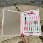 Phoenix Sheer Gel Collection 24 Colors - Free Extra 24 Gels + 1 Color Book + Vali - FREE Mica Holder Rack - LIMITED TIME ONLY