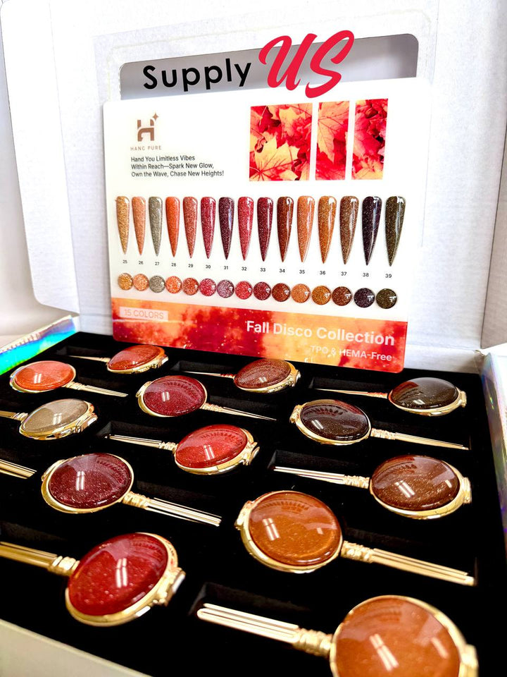 HANG Fall Disco Gel Collection 15 Colors (25 - 39)