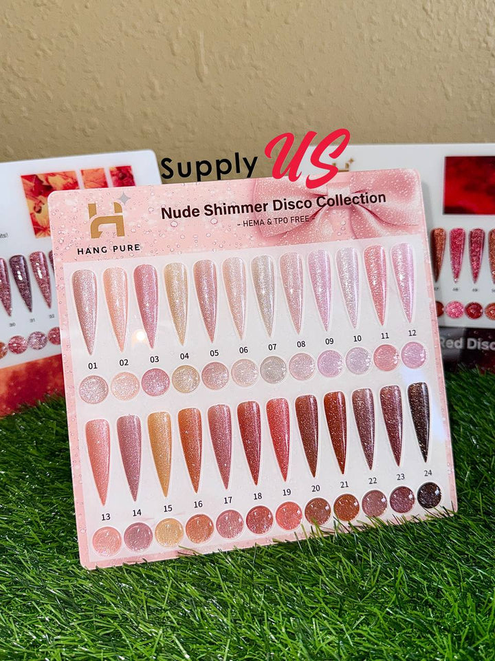 HANG Nude Shimmer Disco Collection 24 Colors (01-24)