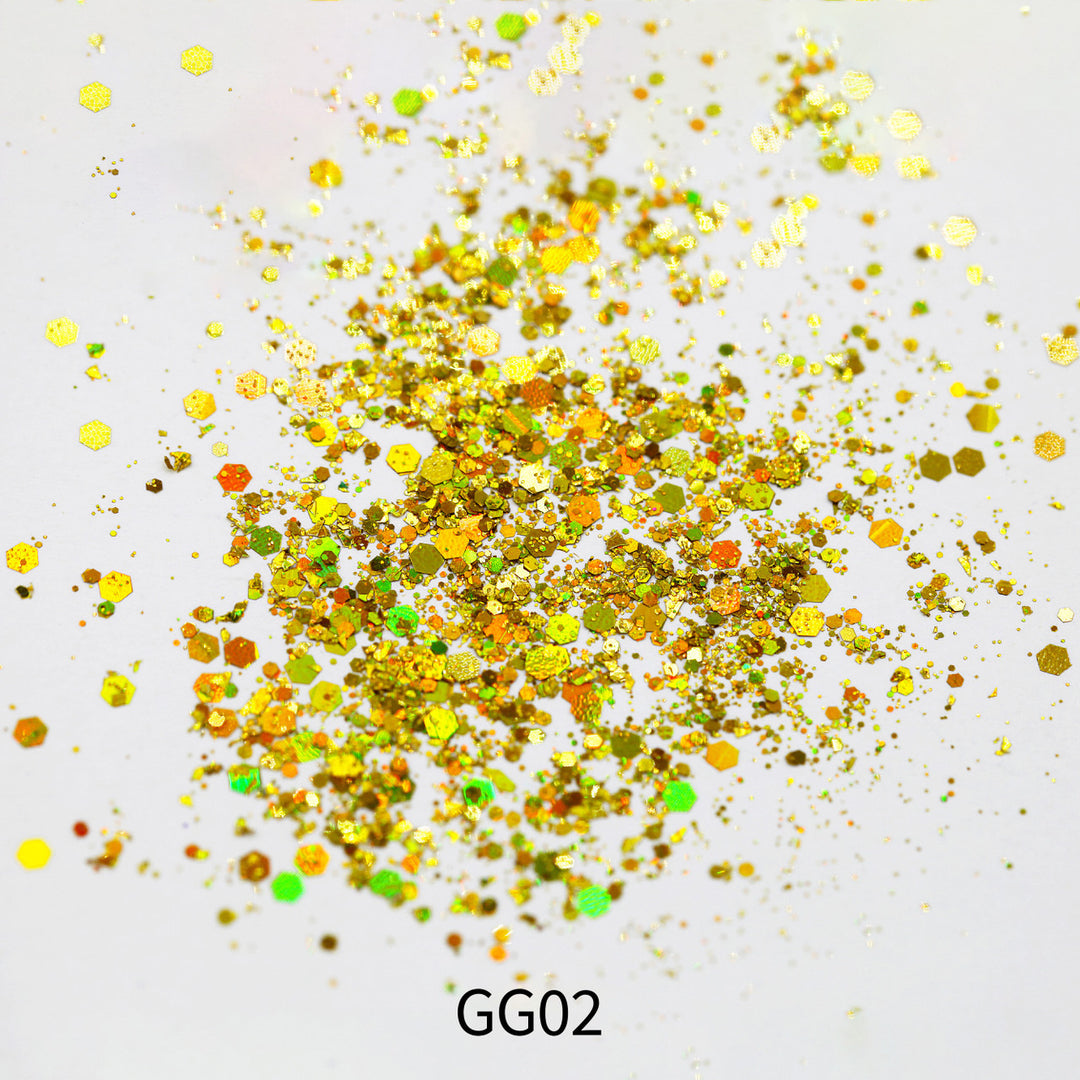 Holographic Powder Mixed GG02