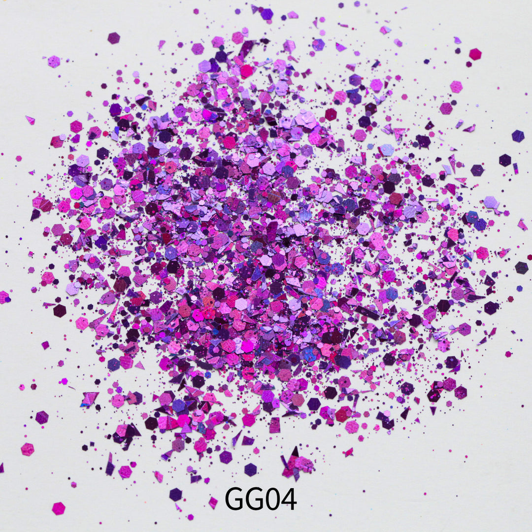 Holographic Powder Mixed GG04
