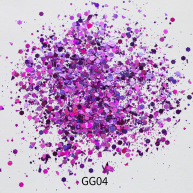 Holographic Powder Mixed GG04