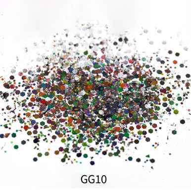 Holographic Powder Mixed GG10
