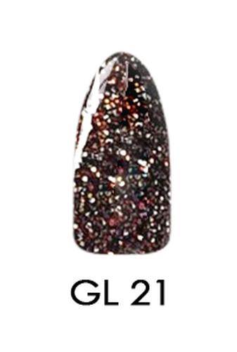 Chisel Acrylic & Dipping 2oz - Glitter GL21 - Glitter Collection Main Image