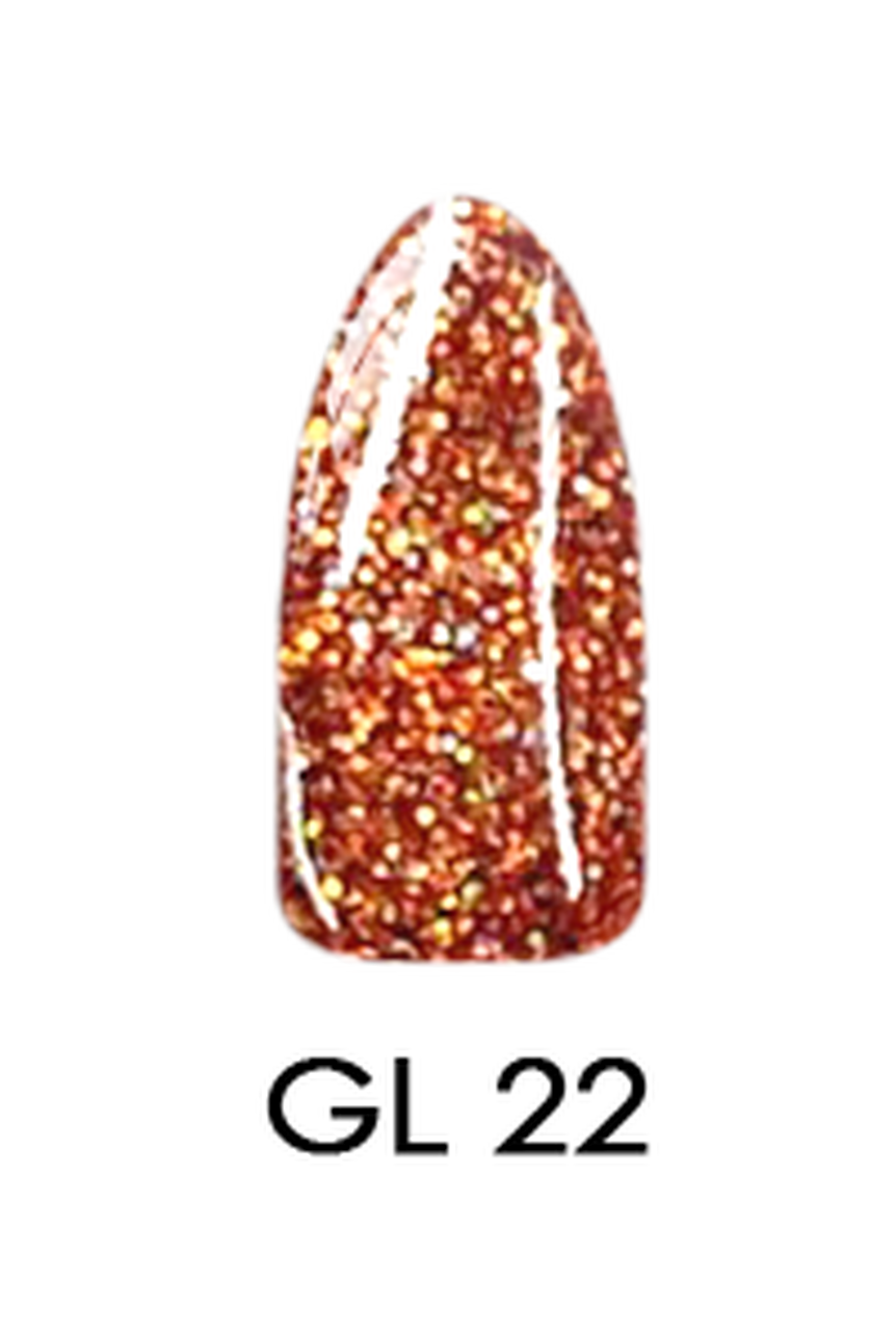 Chisel Acrylic & Dipping 2oz - Glitter GL22 - Glitter Collection