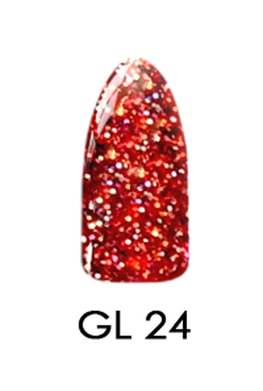 Chisel Acrylic &amp; Dipping 2oz - Glitter GL24 - Glitter Collection