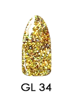 Chisel Acrylic & Dipping 2oz - Glitter GL34 - Glitter Collection