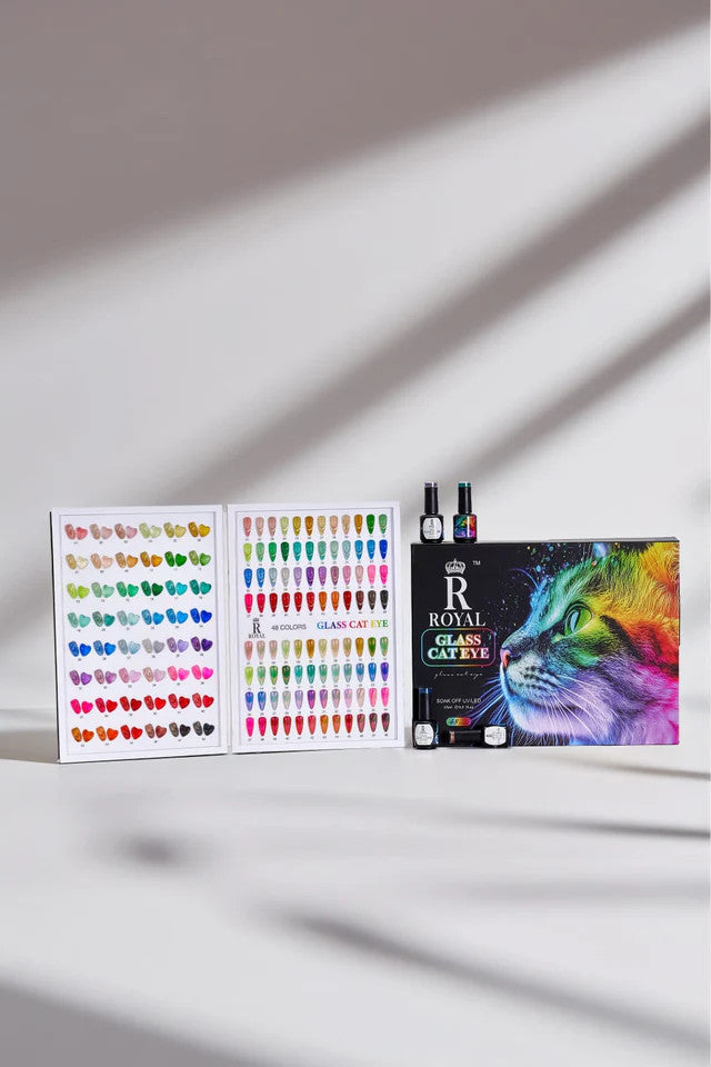 ROYAL GLASS CAT EYE COLLECTION | 48 COLORS