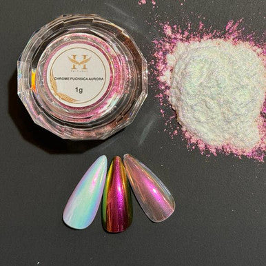 HANG Chrome Effects Powder - Fuchsica Aurora 