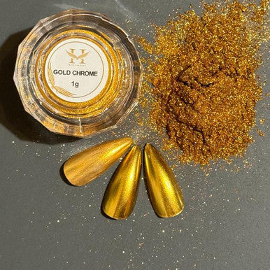 HANG Chrome Effects Powder - Gold Chrome 