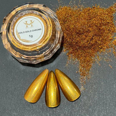 HANG Chrome Effects Powder - Holo Gold 