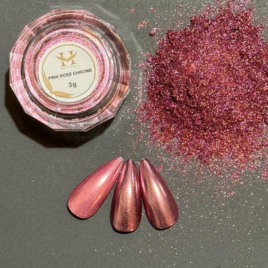 HANG Chrome Effects Powder - Pink Rose Chrome 