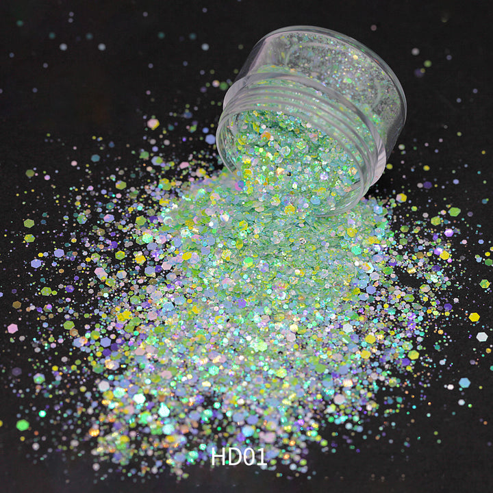 Mixed Glitter Powder Mixed - HD01