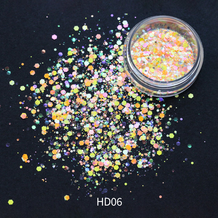 Mixed Glitter Powder Mixed - HD06