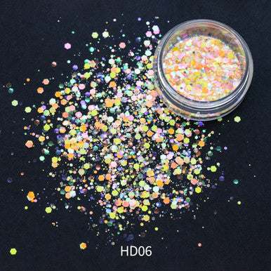Mixed Glitter Powder Mixed - HD06