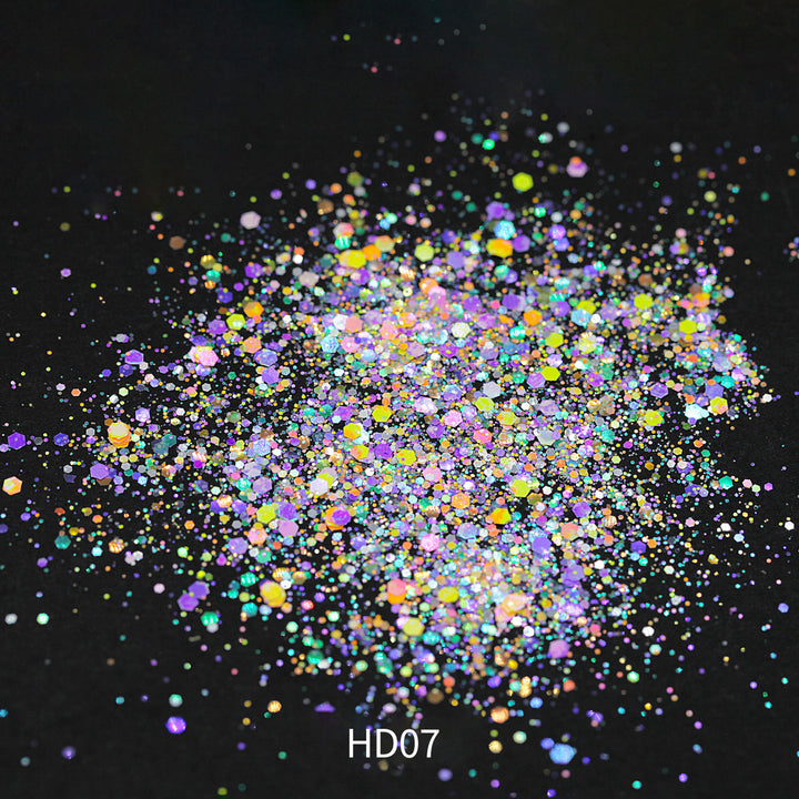 Mixed Glitter Powder Mixed - HD07