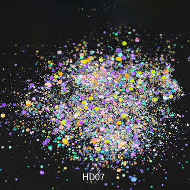 Mixed Glitter Powder Mixed - HD07
