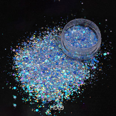 Mixed Glitter Powder Mixed - HD09