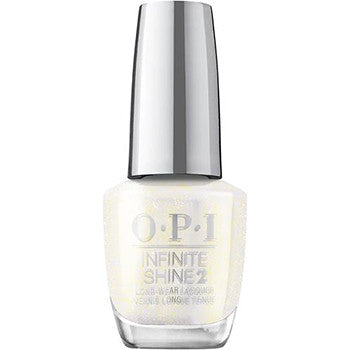 Opi Infinite Shine Snow holding back HRP25
