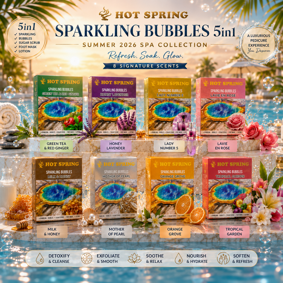 Hot Spring Sparkling Bubbles 5in1 Tutorial