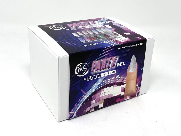 MS Disco Gel 0.25oz ( Set of 16 Colors ) + Free Sample Tip
